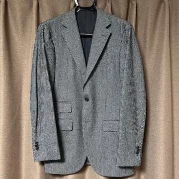 BEAMS 체크 무늬 테일러드 자켓