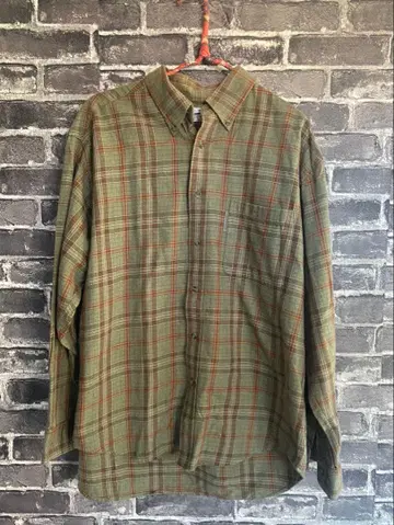 남성용 셔츠 체크 셔츠