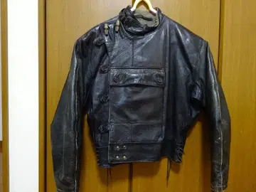 1950년대 스웨덴군 모터사이클 자켓 가죽