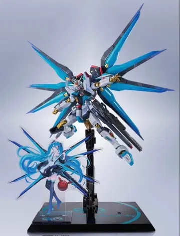 METAL ROBOT혼 스트라이크 프리덤 건담 이식 하츠네 미쿠