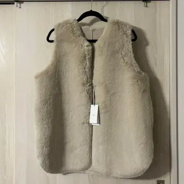 Vin 에코 퍼 노카라 베스트 9 폴리에스테르 BEG ST-415