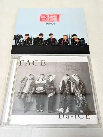 Da-iCE BET CD/DVD BET FACE 최초 한정