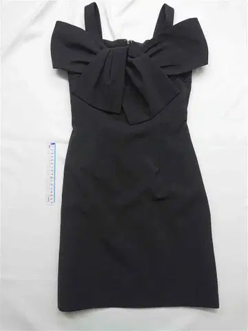 로얄 파티 리본 원피스 블랙 여성용