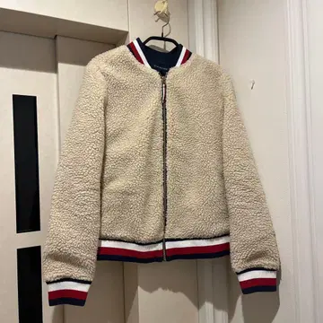 TOMMY HILFIGER 플리스 자켓 S/P 아이보리