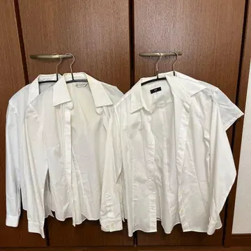 Aylesbury 이네드 화이트 긴팔 셔츠 4장 세트