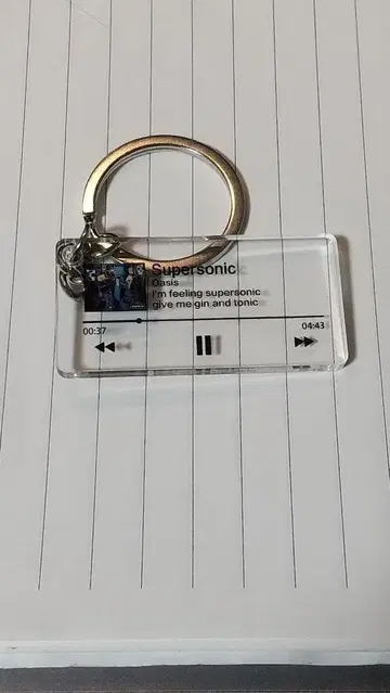 oasis Supersonic 키링