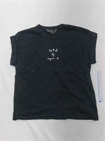 투 비 바이 에네스베 로고 T셔츠 블랙 계열 여성용 38