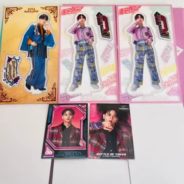 FANTASTICS 나카지마 소우타 아크릴 스탠드 포토 카드 묶음 판매