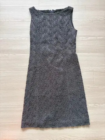 ROPE COUTURE 그레이 슬리브리스 원피스 9AT