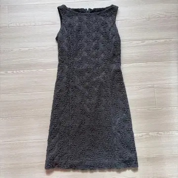 ROPE COUTURE 그레이 슬리브리스 원피스 9AT