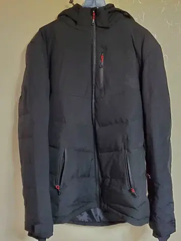 다운 자켓 블랙 서멀 XL