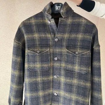 Pendleton 벤델톤 옴브레 체크 자켓