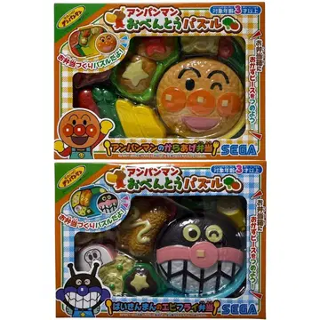 호빵맨 도시락 퍼즐 세균맨 호빵맨 2종 세트