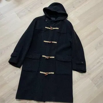 SCRATCH CREW 더플 코트 다크 그레이