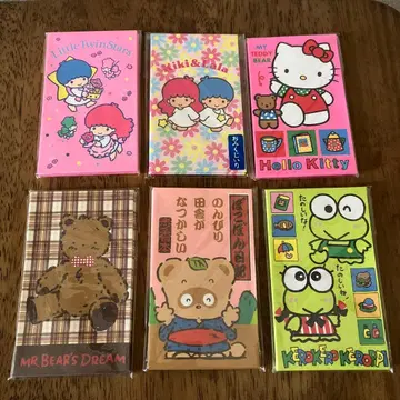 산리오 레트로 복주머니 키키라라 키티 포콘일기 외