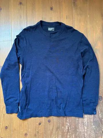 LOOPWHEELER 인디고 롱 슬리브 T