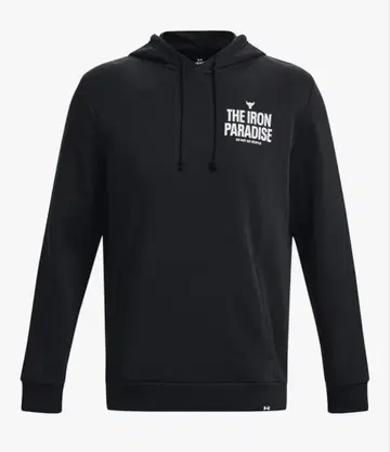 새상품 UNDER ARMOUR 프로젝트 락 후드티 S 사이즈 블랙