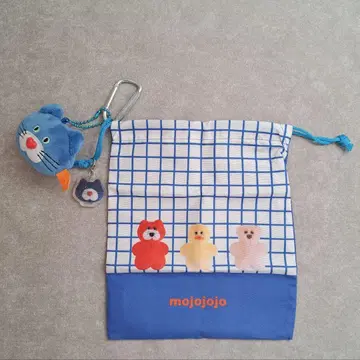 mojojojo 아크릴 참 포함 복조리 페이스 마스코트