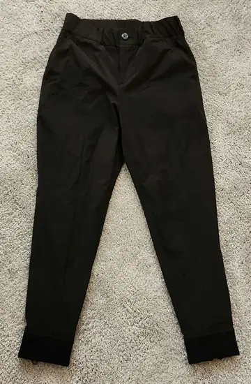 SLDO. 나일론 블랙 팬츠