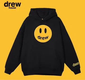 drew house 스마일리 페이스 후드티