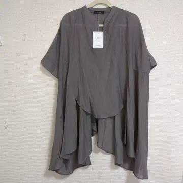 [ 새상품 택 포함 ] 가격 협상 가능 melange 그레이 V넥 튜닉