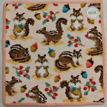 페이러 손수건 미사용 새상품 시마시마리스