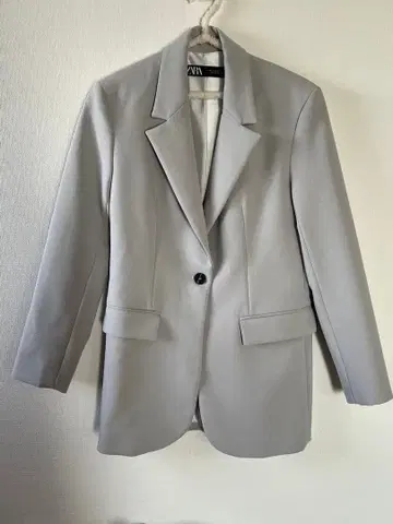 ZARA 그레이 오버 사이즈 자켓