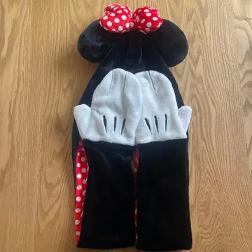 미니 마우스 팬캡 머플러