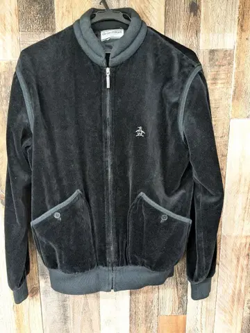 Grand Slam 벨로아 자켓 M 블랙