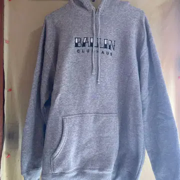 CLUBHAUS 베일린 그레이 후드티 XL 골프 클럽하우스