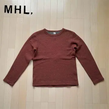 MHL. 안감 맨투맨 혼방 니트 사이즈 M