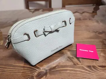 Samantha Vega 센터 프론트 리본 파우치