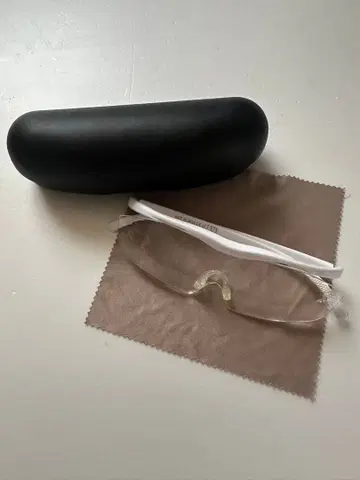 Hazuki 클리어 렌즈 돋보기 케이스 포함