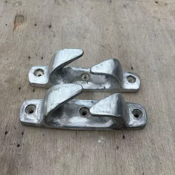 알루미늄제 페어리더 2개 (선박, 보트)