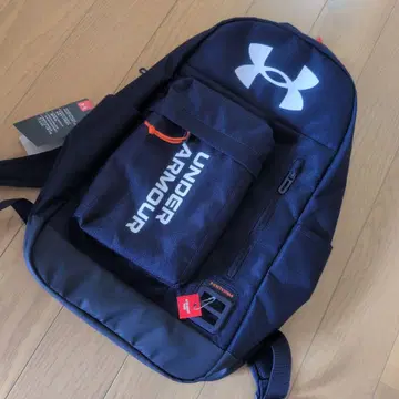새상품 택 포함 UNDER ARMOUR 하프타임 네이비 백팩
