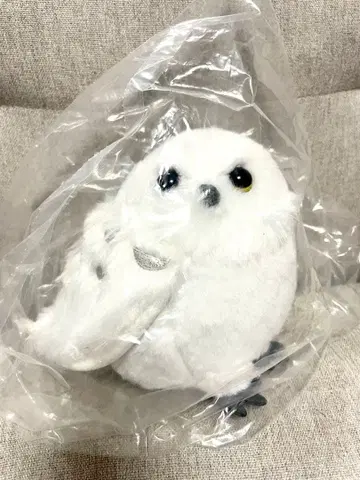 마법의 하얀 올빼미 굴러가는 기믹 올빼미 봉제 인형