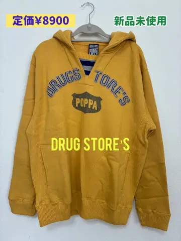 드럭스토어 후드 부착 후드티 M 사이즈