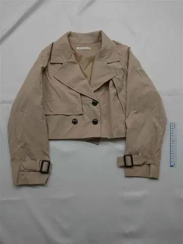 마제스틱 레곤 숏 트렌치 자켓 베이지 계열 S 여성용