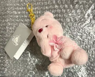 [ 새상품 ] Disney 핑크 푸우 봉제 인형 키링