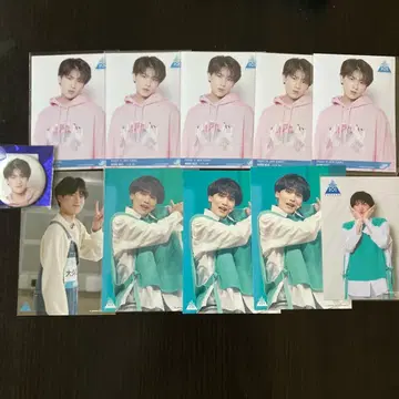 DXTEEN 오쿠보 하루 브로마이드 캔뱃지 세트