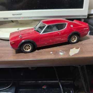 스카이라인 GT-R 1/24 빨간색
