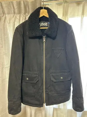 SCHOTT 아우터 블랙
