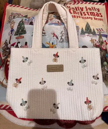 2025 디즈니 크리스마스 릴린린 토트백