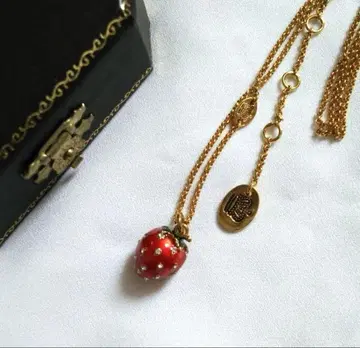 쥬시 꾸뛰르 목걸이 딸기 후르츠 파르나토팍