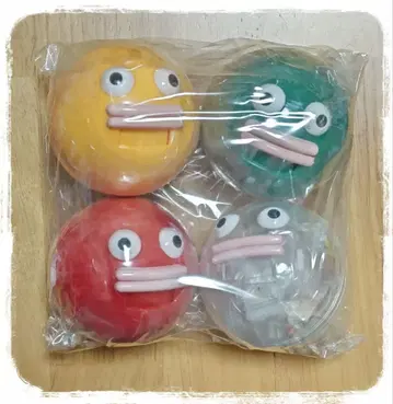 미니어처 빅 라피 카프셀 토이 세트 4개 가챠