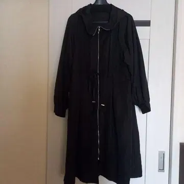 VIS 허리 드로스트 볼륨 마운틴 후드티 블랙