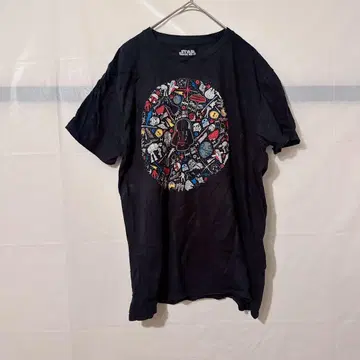 새상품급 STAR WARS 다스 베이더 티셔츠 [ M ] 블랙 반팔
