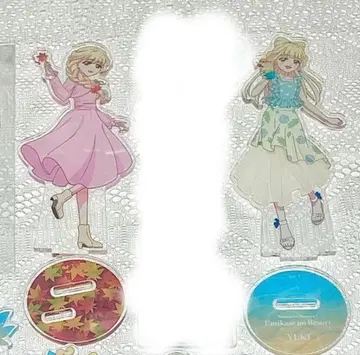 원더풀 프리큐어 네코야시키 유키 아크릴 스탠드 단풍 리조트 2점