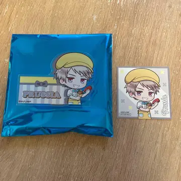 헤타리아 프로이센 AmoCrepe 아크릴 명찰 씰