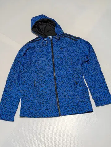 adidas Originals 레오파드 나일론 윈드 브레이커